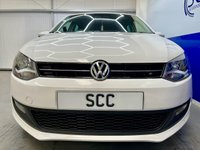 USED 2013 63 VOLKSWAGEN POLO  1.2 Match Edition Hatchback 5dr Petrol Manual Euro 5 (60 ps) P.Sensors,Bluetooth,Cruise