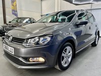 USED 2016 66 VOLKSWAGEN POLO  1.0 BlueMotion Tech Match Hatchback 5dr Petrol Manual Euro 6 (s/s) (60 ps) Cruise,DAB,&pound;20Tax,Touchscreen