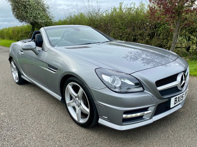 2015 15 Mercedes-Benz Slk 1.8L SLK200 AMG SPORT EDITION 2d AUTO 184 BHP