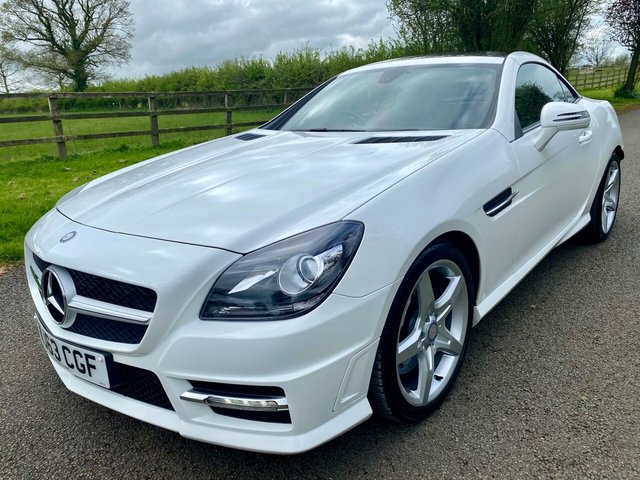 2013 63 Mercedes-Benz Slk 1.8L SLK200 AMG SPORT EDITION 2d 184 BHP