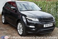 USED 2011 61 LAND ROVER RANGE ROVER EVOQUE 2.2 SD4 DYNAMIC LUX 5 DOOR AUTO 190 BHP Very High Specification