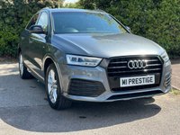USED 2015 15 AUDI Q3 1.4 TFSI S LINE 5d 148 BHP F/A/S/H-LEATHER/CLOTH SPORT SEATS