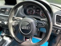 USED 2015 15 AUDI Q3 1.4 TFSI S LINE 5d 148 BHP F/A/S/H-LEATHER/CLOTH SPORT SEATS