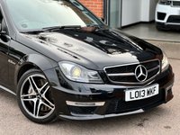 USED 2013 13 MERCEDES-BENZ C-CLASS 6.2L C63 AMG 4d AUTO 457 BHP TOTALLY ORIGINAL