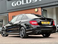 USED 2013 13 MERCEDES-BENZ C-CLASS 6.2L C63 AMG 4d AUTO 457 BHP TOTALLY ORIGINAL