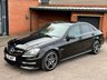 USED 2013 13 MERCEDES-BENZ C-CLASS 6.2L C63 AMG 4d AUTO 457 BHP TOTALLY ORIGINAL
