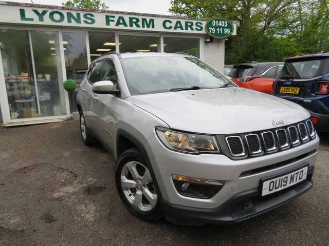 2019 19 Jeep Compass 1.4 MULTIAIR II LONGITUDE 5d 138 BHP