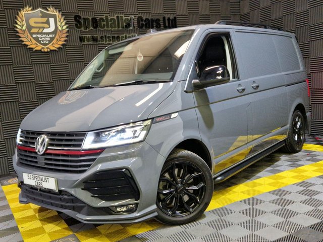 2021 71 Volkswagen Transporter 2.0 T32 TDI P/V SPORTLINE BLACK EDITION 0d 202 BHP