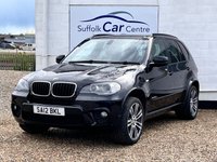 USED 2012 12 BMW X5 3.0 XDRIVE30D M SPORT 5d 241 BHP www.suffolkcarcentre.co.uk - Located at Lowestoft