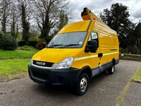 USED 2011 11 IVECO DAILY 3.0 50C14 140 BHP MWB GARDNER DENVER TDA135 CHERRY PICKER 13.5 METER REACH+2 MAN BASKET+