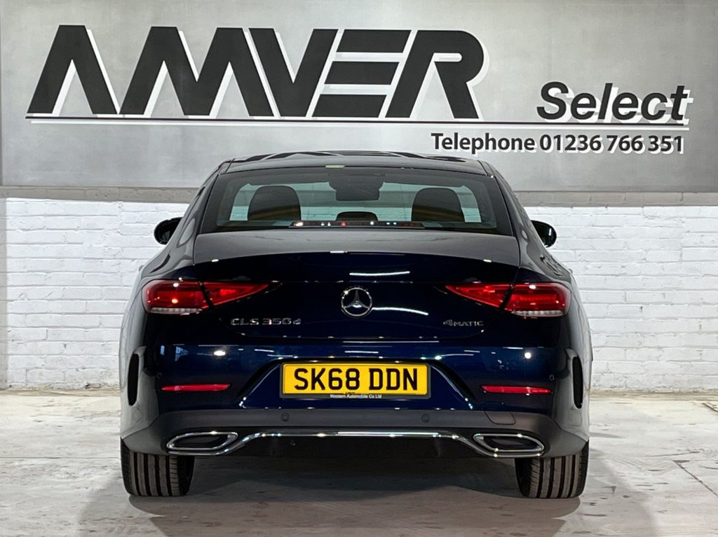 USED 2018 68 MERCEDES-BENZ CLS CLASS 2.9 CLS 350 D 4MATIC AMG LINE PREMIUM PLUS 4d 282 BHP 