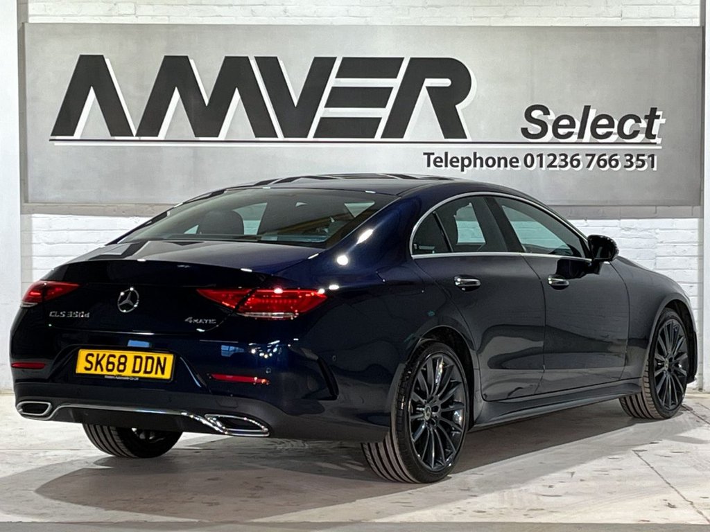 USED 2018 68 MERCEDES-BENZ CLS CLASS 2.9 CLS 350 D 4MATIC AMG LINE PREMIUM PLUS 4d 282 BHP 
