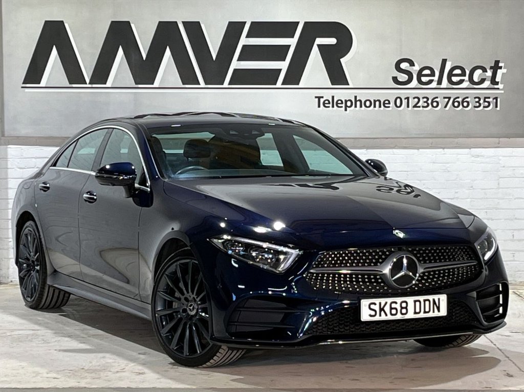 USED 2018 68 MERCEDES-BENZ CLS CLASS 2.9 CLS 350 D 4MATIC AMG LINE PREMIUM PLUS 4d 282 BHP 