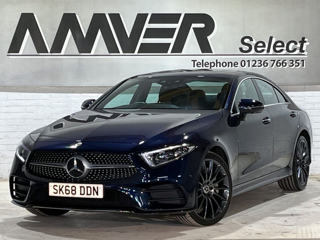 USED 2018 68 MERCEDES-BENZ CLS CLASS 2.9 CLS 350 D 4MATIC AMG LINE PREMIUM PLUS 4d 282 BHP 