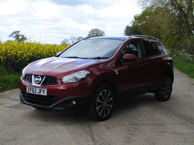 2013 62 Nissan Qashqai 1.6 N-TEC PLUS IS 5d 117 BHP