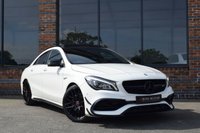 USED 2016 51 MERCEDES-BENZ CLA 2.0 AMG CLA 45 4MATIC 4d 375 BHP PAN ROOF / GHOST / AERO PACK
