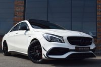 USED 2016 51 MERCEDES-BENZ CLA 2.0 AMG CLA 45 4MATIC 4d 375 BHP PAN ROOF / GHOST / AERO PACK