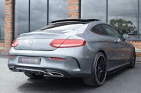 USED 2017 17 MERCEDES-BENZ C-CLASS 2.1 C 220 D AMG LINE PREMIUM 2d 168 BHP PAN ROOF / NIGHT PACK / FSH