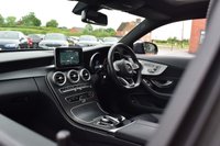 USED 2017 17 MERCEDES-BENZ C-CLASS 2.1 C 220 D AMG LINE PREMIUM 2d 168 BHP PAN ROOF / NIGHT PACK / FSH