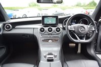 USED 2017 17 MERCEDES-BENZ C-CLASS 2.1 C 220 D AMG LINE PREMIUM 2d 168 BHP PAN ROOF / NIGHT PACK / FSH