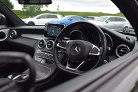 USED 2017 17 MERCEDES-BENZ C-CLASS 2.1 C 220 D AMG LINE PREMIUM 2d 168 BHP PAN ROOF / NIGHT PACK / FSH