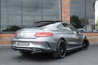 USED 2017 17 MERCEDES-BENZ C-CLASS 2.1 C 220 D AMG LINE PREMIUM 2d 168 BHP PAN ROOF / NIGHT PACK / FSH