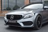 USED 2017 17 MERCEDES-BENZ C-CLASS 2.1 C 220 D AMG LINE PREMIUM 2d 168 BHP PAN ROOF / NIGHT PACK / FSH
