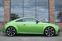 USED 2021 21 AUDI TT RS 2.5 TTRS TFSI QUATTRO AUDI SPORT EDITION 2d 395 BHP EXCLUSIVE JAVA GREEN / B & O