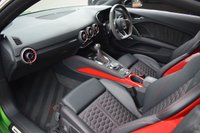 USED 2021 21 AUDI TT RS 2.5 TTRS TFSI QUATTRO AUDI SPORT EDITION 2d 395 BHP EXCLUSIVE JAVA GREEN / B & O