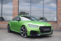 USED 2021 21 AUDI TT RS 2.5 TTRS TFSI QUATTRO AUDI SPORT EDITION 2d 395 BHP EXCLUSIVE JAVA GREEN / B & O