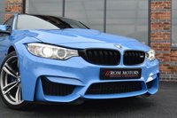 USED 2016 08 BMW M3 3.0 M3 4d 426 BHP BMW INDIVIDUAL INTERIOR / HUD