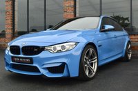 USED 2016 08 BMW M3 3.0 M3 4d 426 BHP BMW INDIVIDUAL INTERIOR / HUD