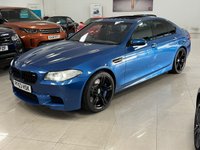 USED 2013 63 BMW M5 4.4 M5 4d 553 BHP AMAZING BMW SERVICE HISTORY + 20" ALLOYS + H/K SYS + SOFT CLOSE!
