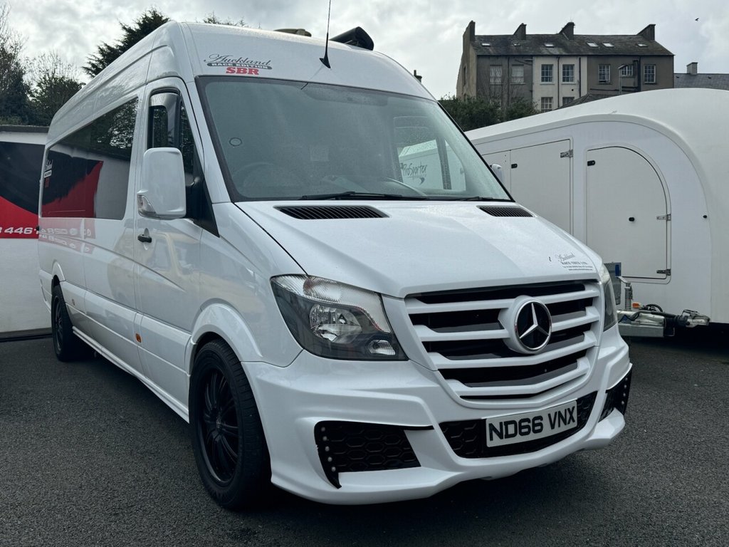 USED 2016 66 MERCEDES-BENZ SPRINTER 2.1 313 CDI LWB 129 BHP IMMACULATE CONDITION THROUGHOUT