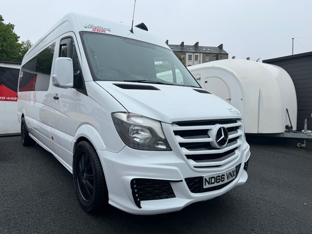 USED 2016 66 MERCEDES-BENZ SPRINTER 2.1 313 CDI LWB 129 BHP IMMACULATE CONDITION THROUGHOUT