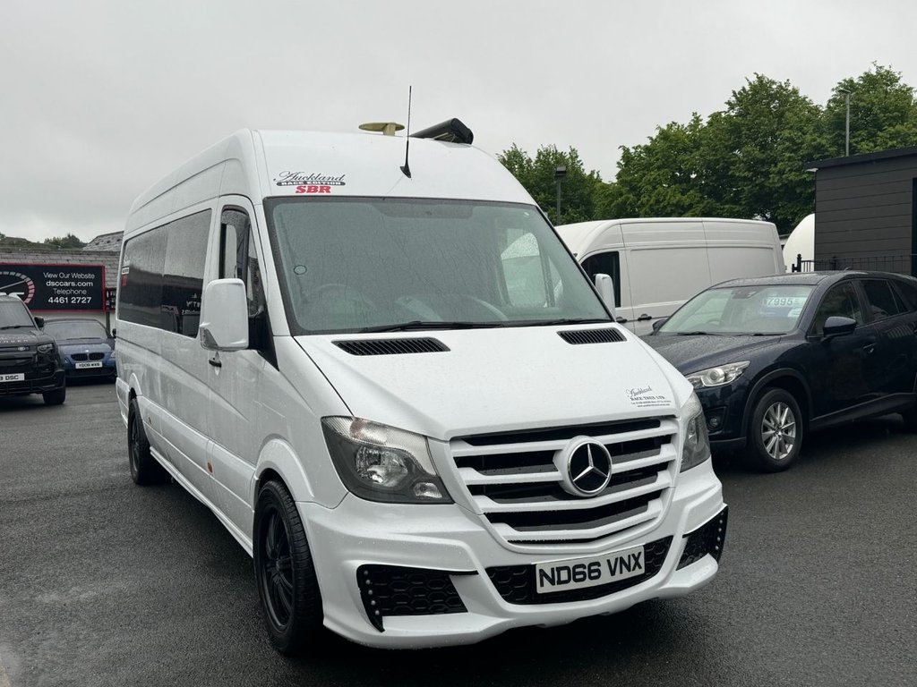 USED 2016 66 MERCEDES-BENZ SPRINTER 2.1 313 CDI LWB 129 BHP IMMACULATE CONDITION THROUGHOUT