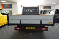 USED 2018 68 FORD TRANSIT 2.0 350 L3 DOUBLE CAB TIPPER DRW 129 BHP VERY LOW MILES 7 SEAT DOUBLE CAB TIPPER EURO 6 LOW MILES