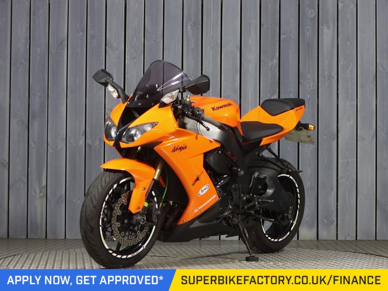 2008 KAWASAKI NINJA ZX-10R ORANGE with 25817 miles - Used
