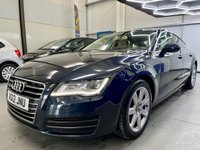 USED 2012 12 AUDI A7 3.0 TDI V6 SE Sportback 5dr Diesel S Tronic quattro Euro 5 (s/s) (245 ps) &pound;8kExtras,HeadsUp,Nav,DAB