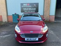 USED 2018 18 FORD FIESTA 1.0 TITANIUM 5d 124 BHP *FSH *ZERO DEPO FINANCE *1 OWNER