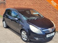 USED 2008 58 VAUXHALL CORSA 1.4 SXI A/C 16V 5d 90 BHP 