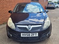 USED 2008 58 VAUXHALL CORSA 1.4 SXI A/C 16V 5d 90 BHP 