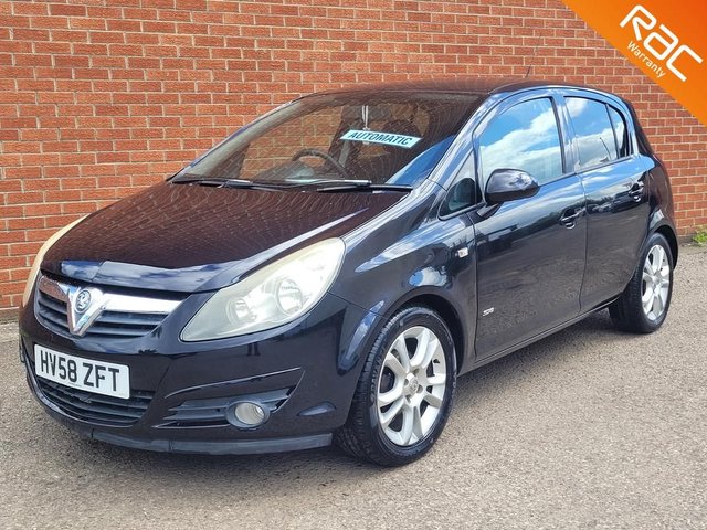 2008 58 Vauxhall Corsa 1.4 SXI A/C 16V 5d 90 BHP