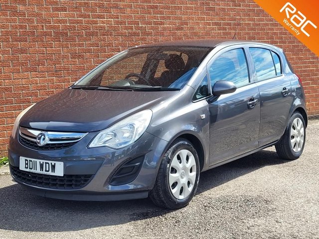 2011 11 Vauxhall Corsa 1.2 EXCITE AC 5d 83 BHP