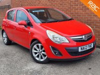 USED 2012 12 VAUXHALL CORSA 1.2 ACTIVE AC 5d 83 BHP 
