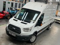 USED 2018 68 FORD TRANSIT 2.0L 350 L4 H3 P/V DRW 0d 129 BHP NO VAT, XLWB, NAV, CAMERA