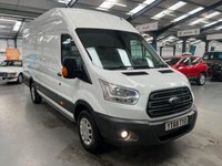 USED 2018 68 FORD TRANSIT 2.0L 350 L4 H3 P/V DRW 0d 129 BHP NO VAT, XLWB, NAV, CAMERA