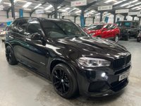 USED 2015 P BMW X5 3.0L XDRIVE30D M SPORT 5d AUTO 255 BHP Soft Close, Pan Roof, Ruby Blk
