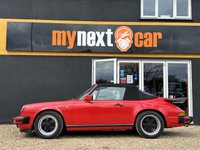 USED 1989 F PORSCHE 911 3.2 CARRERA SPORT 2d 231 BHP G50 5 SPEED GEARBOX + GUARDS RED + FUCHS ALLOYS + EXTENSIVE SERVICE HISTORY + CHASSIS NUMBER WPOZZZ91ZKS150853 + FIRST REGISTERED 15/05/1989