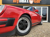USED 1989 F PORSCHE 911 3.2 CARRERA SPORT 2d 231 BHP G50 5 SPEED GEARBOX + GUARDS RED + FUCHS ALLOYS + EXTENSIVE SERVICE HISTORY + CHASSIS NUMBER WPOZZZ91ZKS150853 + FIRST REGISTERED 15/05/1989